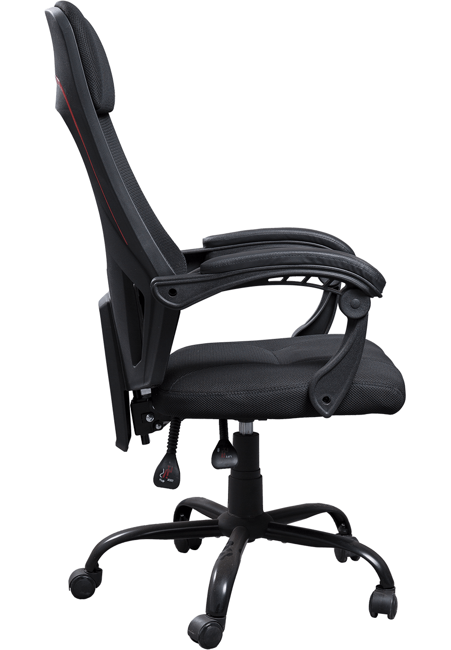 Ergonomska radna stolica od tkanine, podesiva mrežasta uredska stolica s visokim naslonom za 360 stupnjeva details